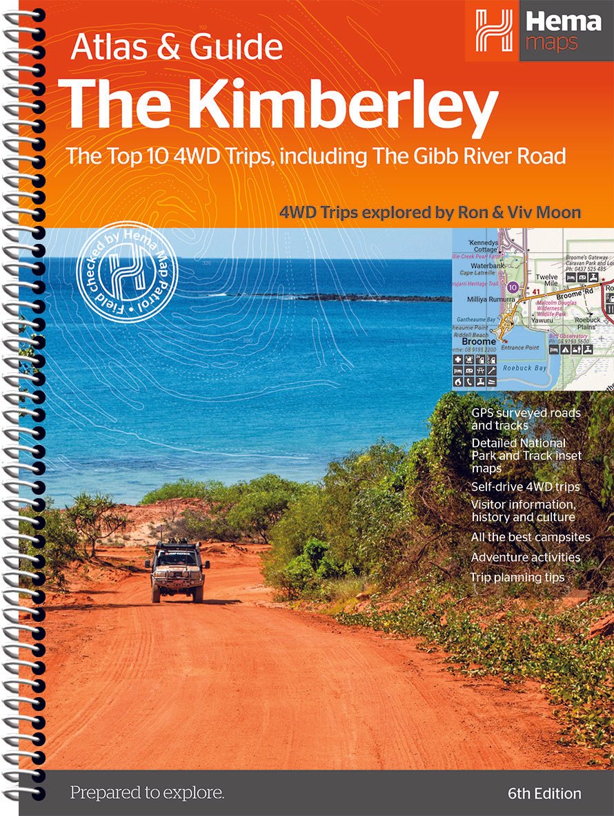 Kimberley Atlas & Guide | Hema Maps - Books | A247 Gear