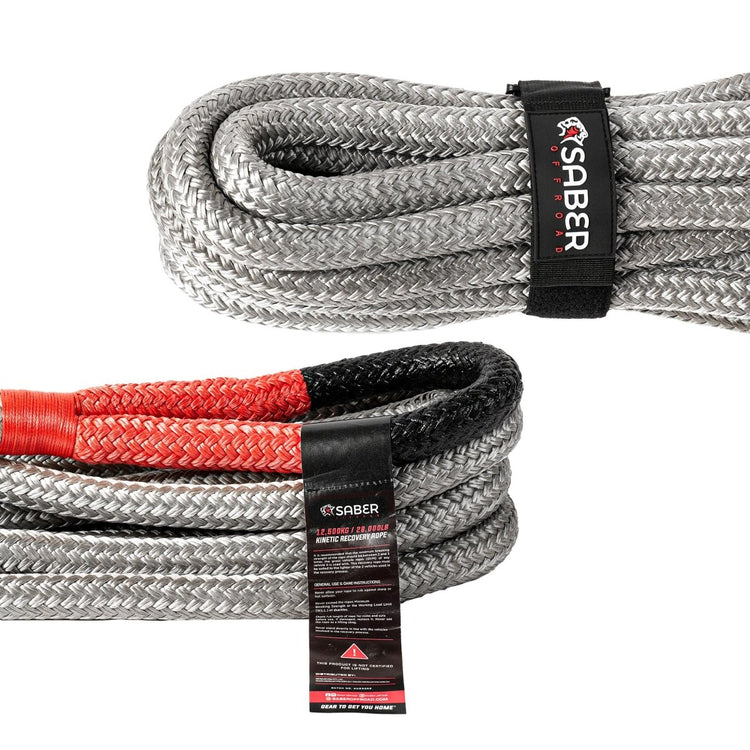 Kinetic Recovery Rope - 12,000KG | Saber Offroad | A247 Gear