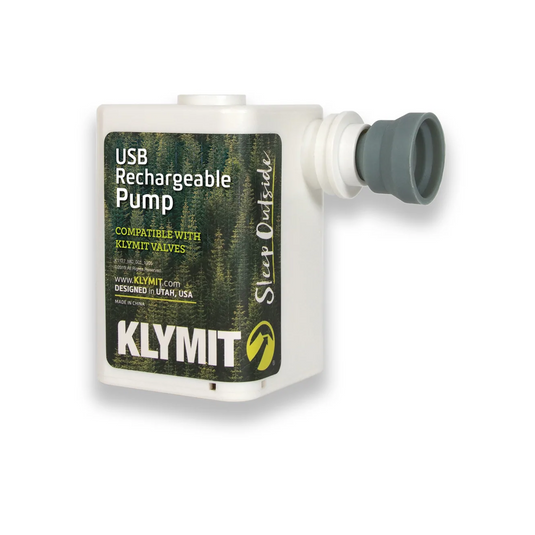 KLYMIT USB Rechargeable Pump - White