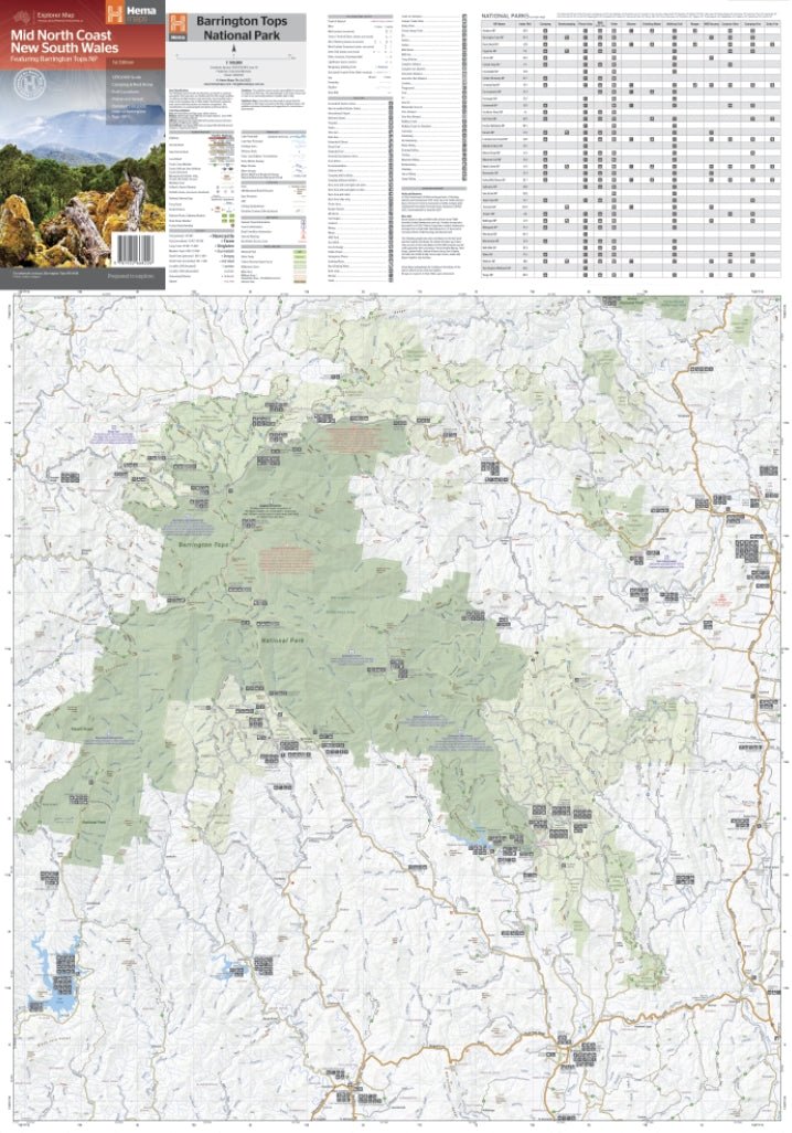 Mid North Coast New South Wales Map | Hema Maps - Maps | A247 Gear