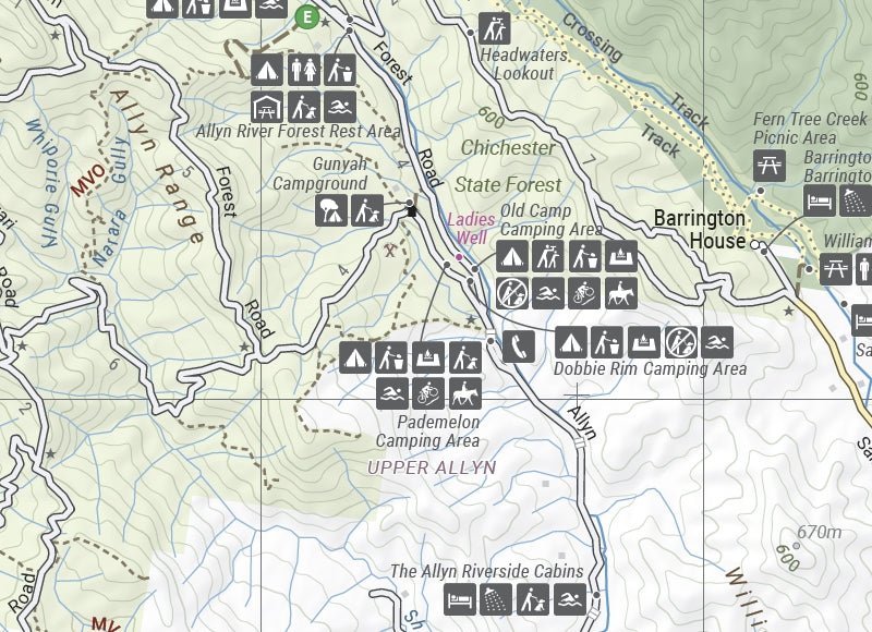 Mid North Coast New South Wales Map | Hema Maps - Maps | A247 Gear