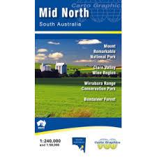 Mid North South Australia Map | Cartographics | A247 Gear