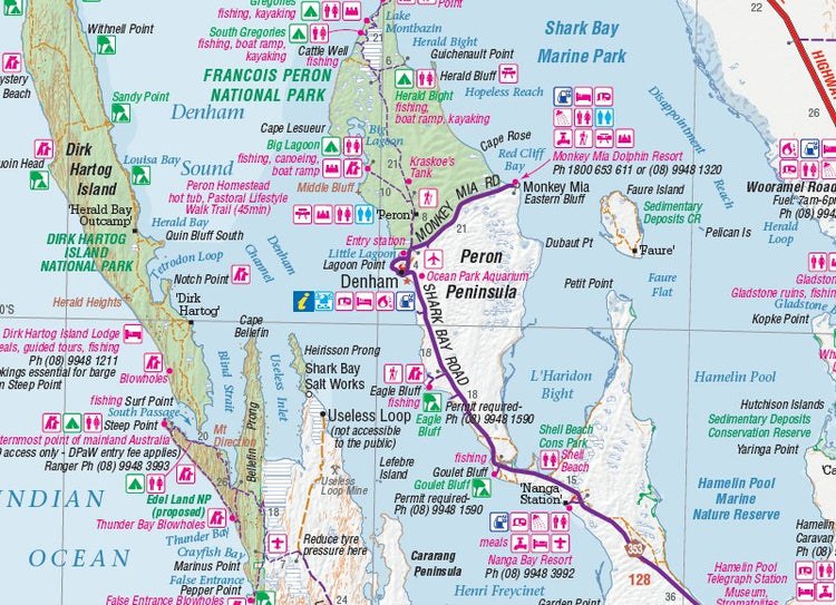 Mid West Western Australia Map | Hema Maps - Maps | A247 Gear