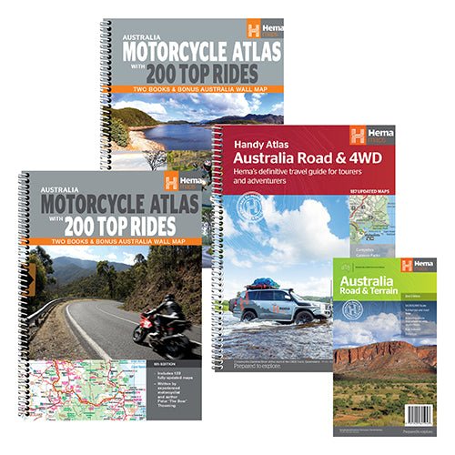 Motorcycle Easy Rider Pack | Hema Maps - Other | A247 Gear