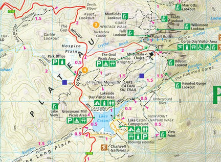 Mount Buffalo Map & Recreation Guide | Spatial Vision | A247 Gear