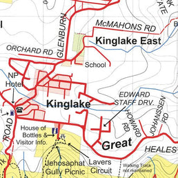 Mt Disappointment - Kinglake Ranges Map | Rooftop Maps | A247 Gear