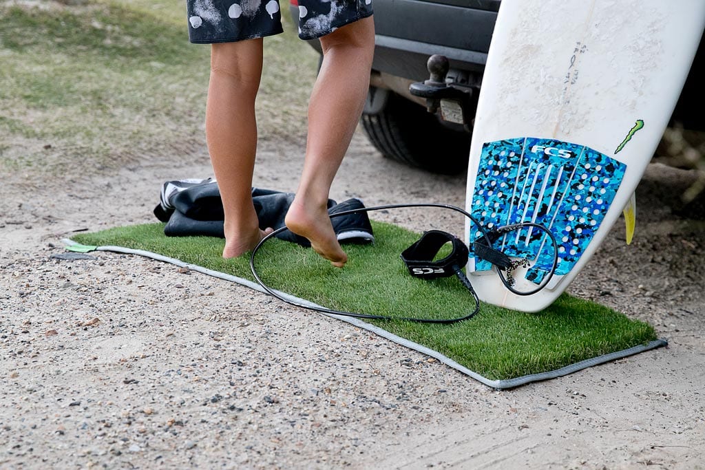 Muk Mat Steps - Green with Black Pitch Edging | Muk Mat | A247 Gear