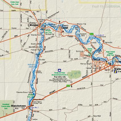 Murray River & Mallee Map | Cartographics | A247 Gear