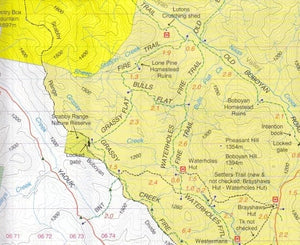 Namadgi - ACT South Activities Map | Rooftop Maps | A247 Gear