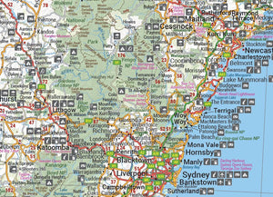 New South Wales State Wall Map | Hema Maps - Maps | A247 Gear