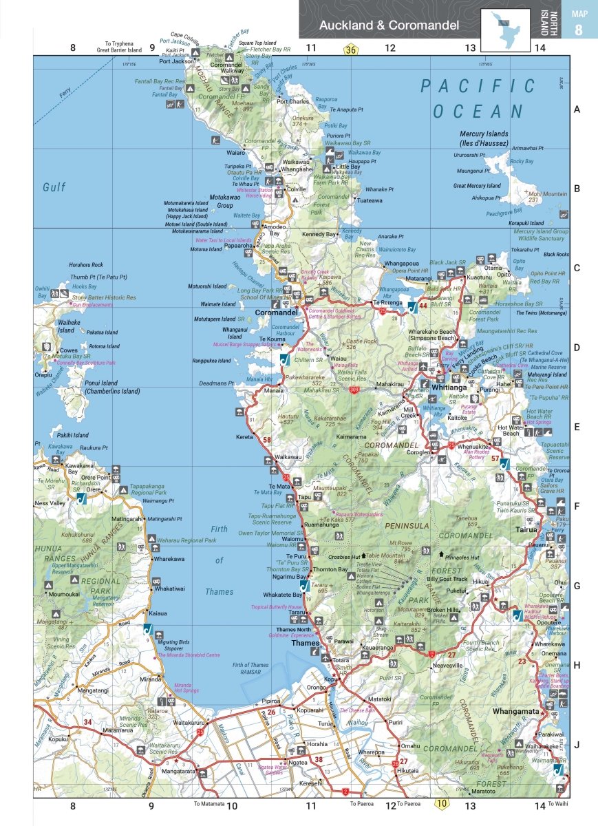 New Zealand Handy Atlas (Aotearoa) | Hema Maps - Books | A247 Gear