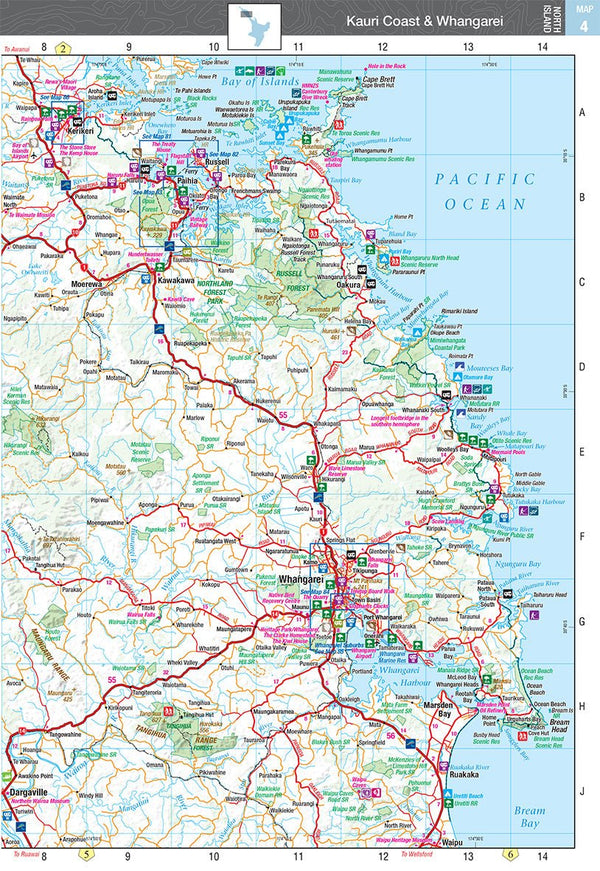 New Zealand Handy Atlas - OE | Hema Maps - Books | A247 Gear