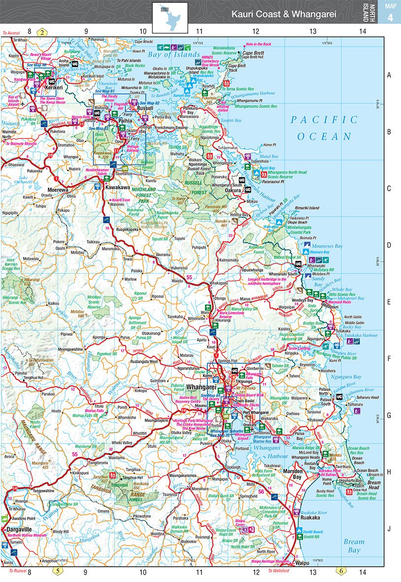 New Zealand Handy Atlas - OE | Hema Maps - Books | A247 Gear