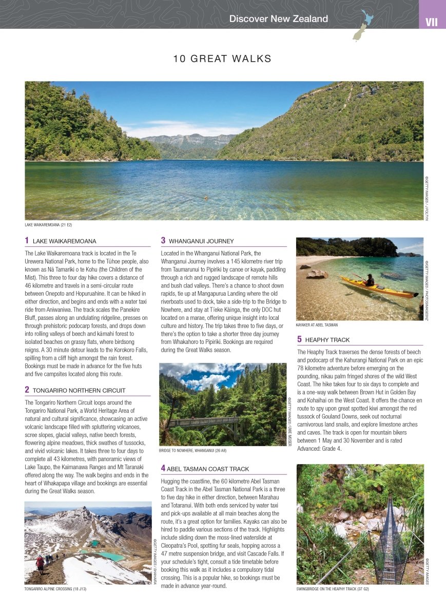 New Zealand Touring Atlas (Aotearoa) | Hema Maps - Books | A247 Gear