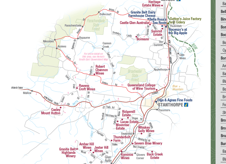 North East New South Wales Map | Hema Maps - Maps | A247 Gear