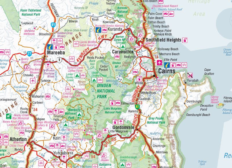 Load image into Gallery viewer, North Queensland Map | Hema Maps - Maps | A247 Gear
