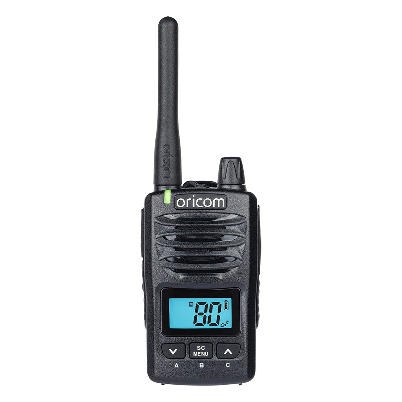 Load image into Gallery viewer, Oricom DTX600 Waterproof 5 Watt Handheld UHF CB Radio
