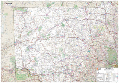 Outback New South Wales Map | Hema Maps - Maps | A247 Gear