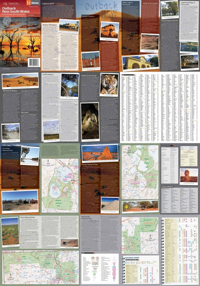 Outback New South Wales Map | Hema Maps - Maps | A247 Gear