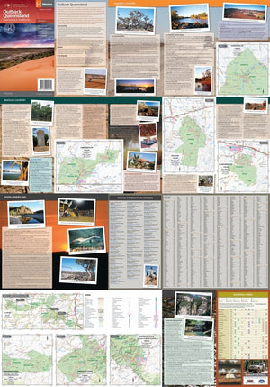 Outback Queensland Map - OE | Hema Maps - Maps | A247 Gear