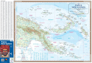 Papua New Guinea Map (3rd edition) | Hema Maps - Maps | A247 Gear