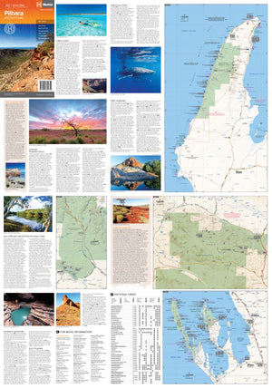 Pilbara & Coral Coast Map | Hema Maps - Maps | A247 Gear