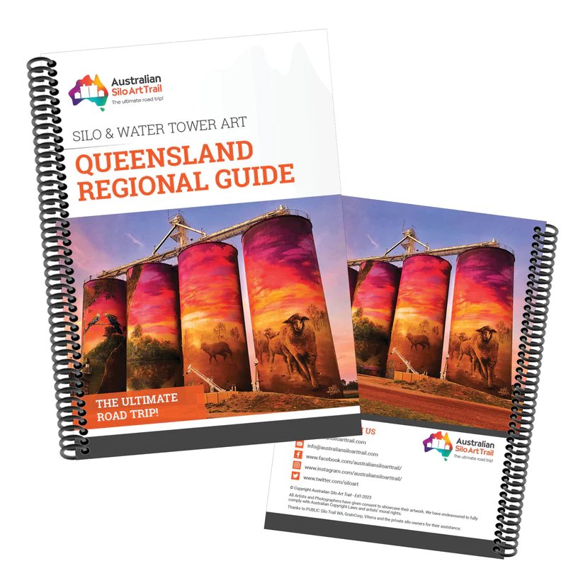 Queensland Regional Silo & Water Tower Art Guide | Australian Silo Art Trail | A247 Gear