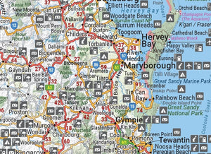 Queensland State Map | Hema Maps - Maps | A247 Gear