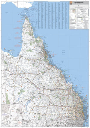 Queensland State Map | Hema Maps - Maps | A247 Gear