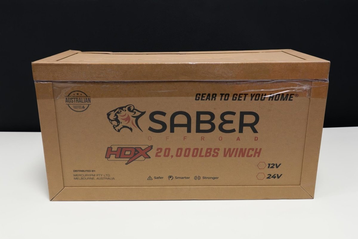 Saber HDX Winch 20,000LBS - 12V | Saber Offroad | A247 Gear