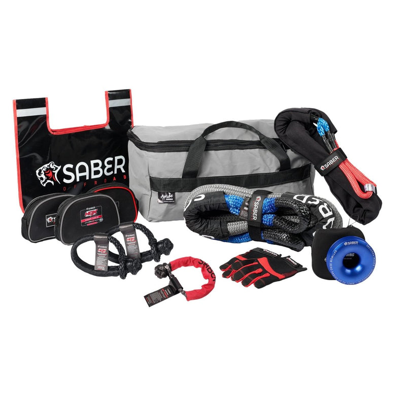 Load image into Gallery viewer, Saber Heavy Duty Truck Recovery Kit - 16K | Saber Offroad | A247 Gear
