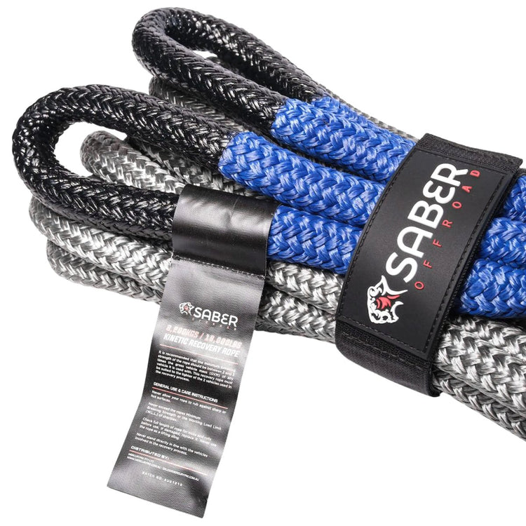 Saber Kinetic Recovery Rope - 8,000KG | Saber Offroad | A247 Gear