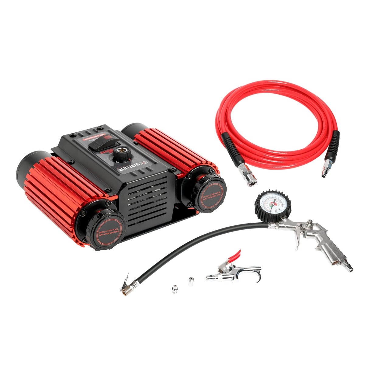 Saber Select Series Twin Air Compressor & Inflation Kit | Saber Offroad | A247 Gear