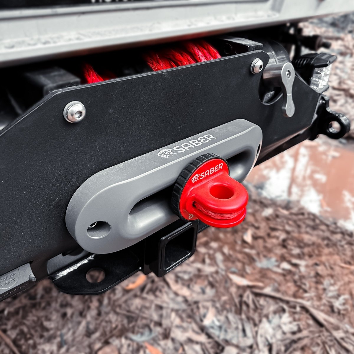 Saber Spliced Winch Thimble Pro - Aluminium | Saber Offroad | A247 Gear