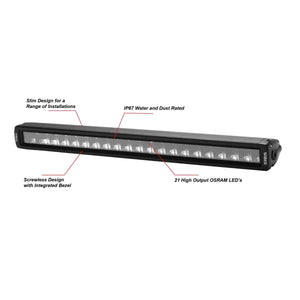 SBL - 1820SRF Saber 20" Light Bar - Flood Beam | Saber Offroad | A247 Gear