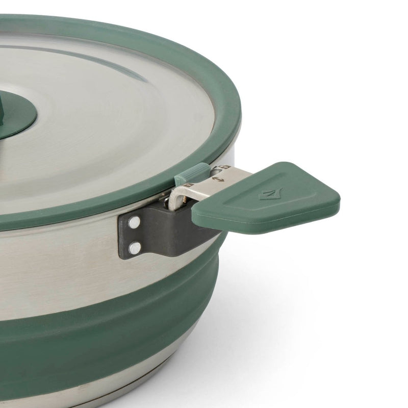 Load image into Gallery viewer, Sea to Summit Detour 3L Stainless Steel Collapsible Pot | Sea to Summit | A247 Gear
