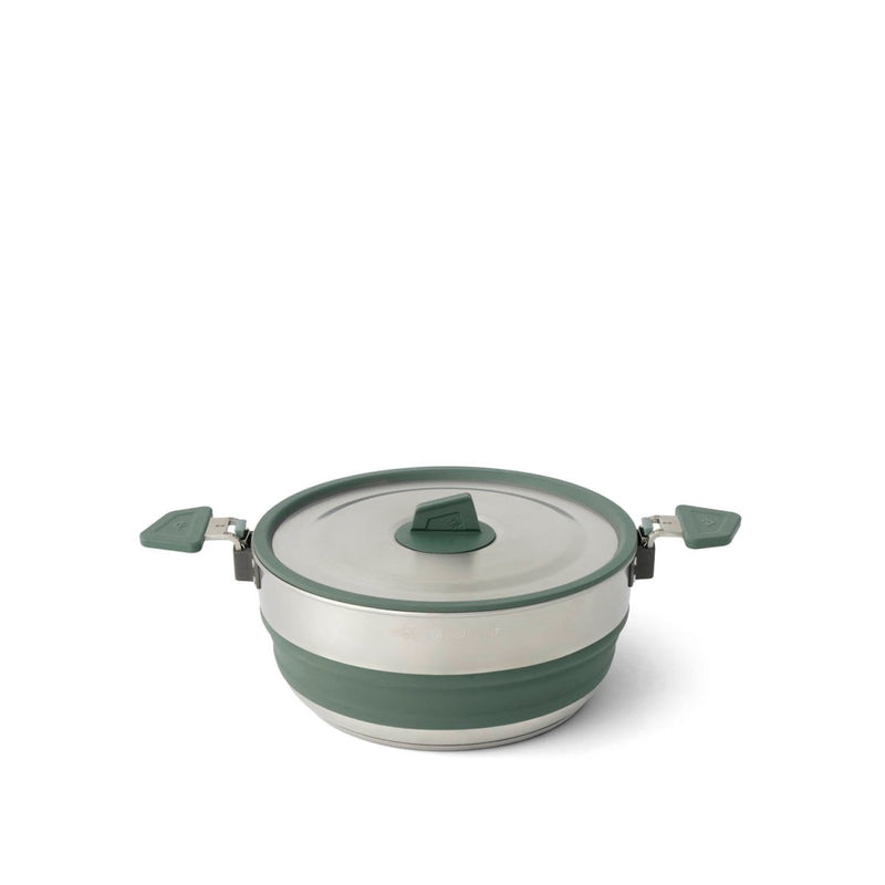 Load image into Gallery viewer, Sea to Summit Detour 3L Stainless Steel Collapsible Pot | Sea to Summit | A247 Gear

