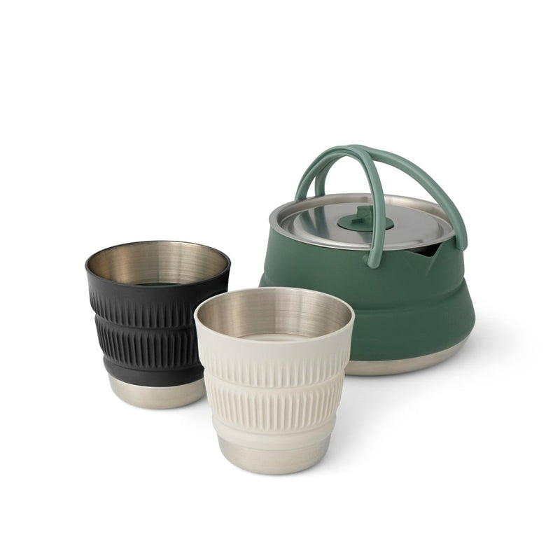 Load image into Gallery viewer, Sea to Summit Detour Stainless Steel Kettle Cook Set - [3 Piece] | Sea to Summit | A247 Gear
