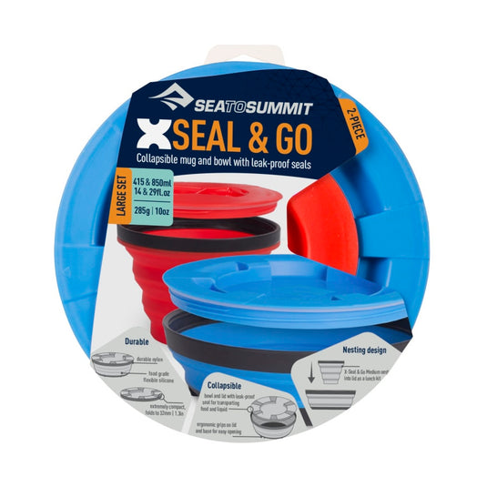 SEA TO SUMMIT X-SEAL AND GO MUG AND BOWL SET