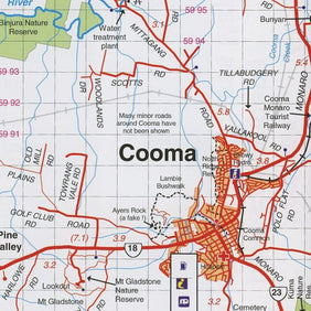 Snowy Mountains Central, Cooma, Khancoban Map | Rooftop Maps | A247 Gear