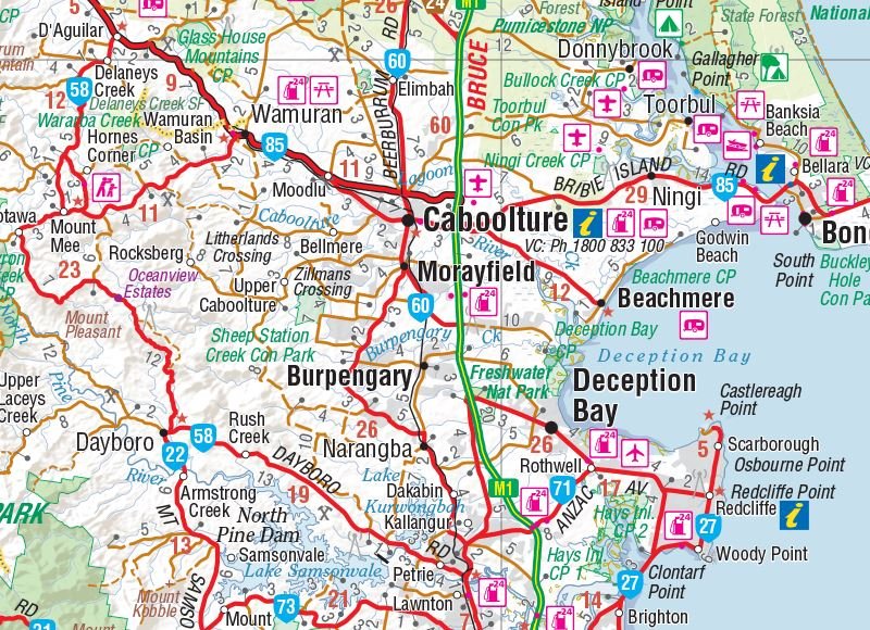 Load image into Gallery viewer, South East Queensland Map | Hema Maps - Maps | A247 Gear
