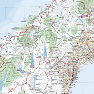 South Island New Zealand Map (Te Waipounamu) | Hema Maps - Maps | A247 Gear