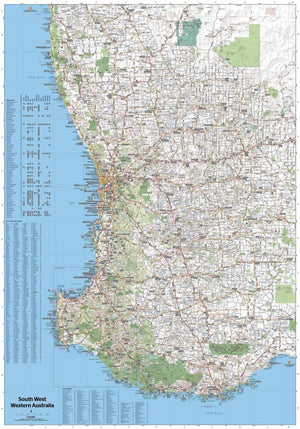 South West Western Australia Map | Hema Maps - Maps | A247 Gear