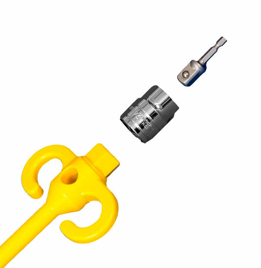 SUPAPEG - Sand Screw Peg  6 x (15mm x 300mm) Kit