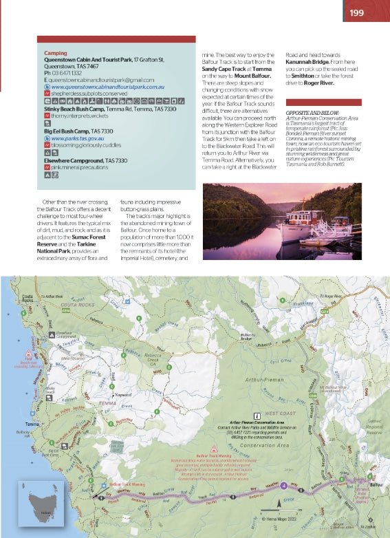 Tasmania Atlas & Guide | Hema Maps - Books | A247 Gear