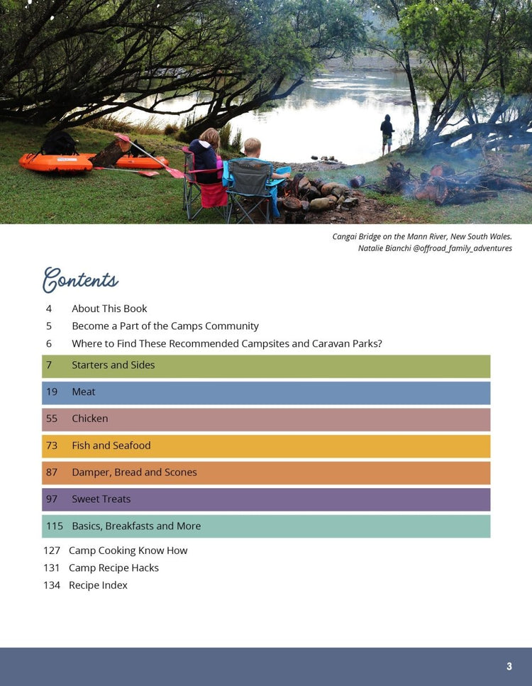 The Camps Australia Wide Community Cookbook | Camps Australia Wide | A247 Gear