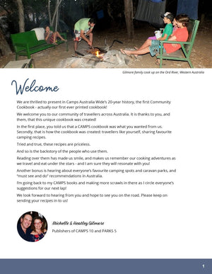 The Camps Australia Wide Community Cookbook | Camps Australia Wide | A247 Gear