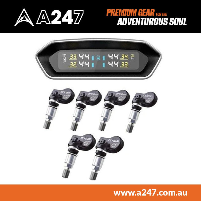 Load image into Gallery viewer, The Oricom Internal Tyre Pressure Monitor 6 sensor pack | Oricom | A247 Gear
