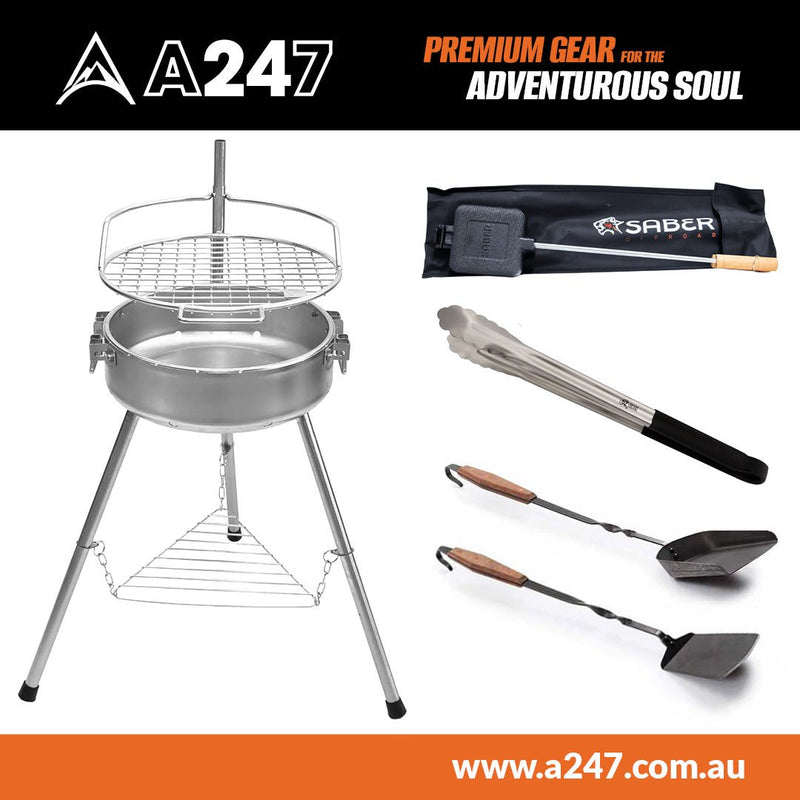 Load image into Gallery viewer, The Outdoor Chef’s Bundle | Oz Braai | A247 Gear
