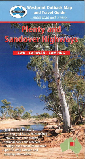 The Plenty and Sandover Highways Map | Other Publishers | A247 Gear